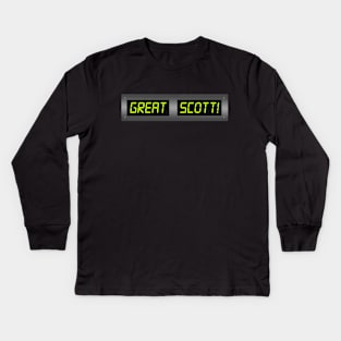 Great Scott! Kids Long Sleeve T-Shirt